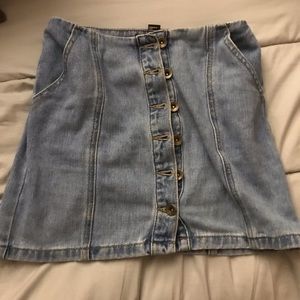 Forever 21 Skirts - button up skirt Forever 21 Skirts - button up skirt